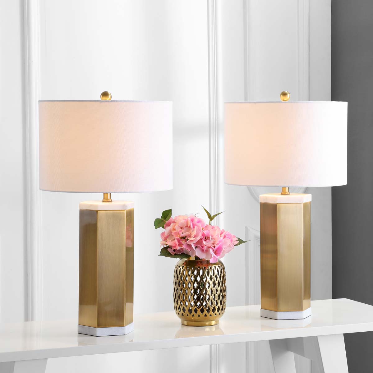 Alya Table Lamp (Set of 2) | Safavieh - TBL4047