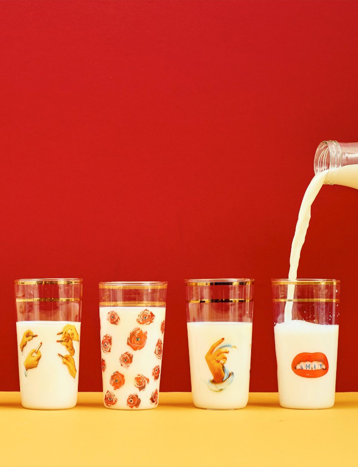 Seletti Toiletpaper Glass, Shit
