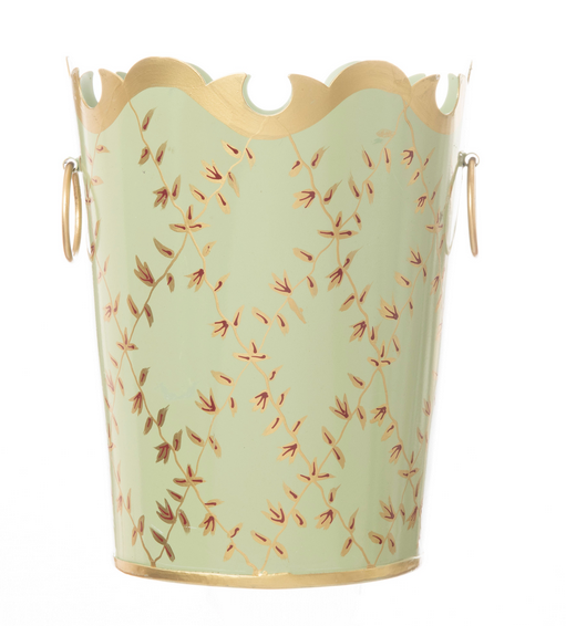 Pale Green Trellis Ring Bucket