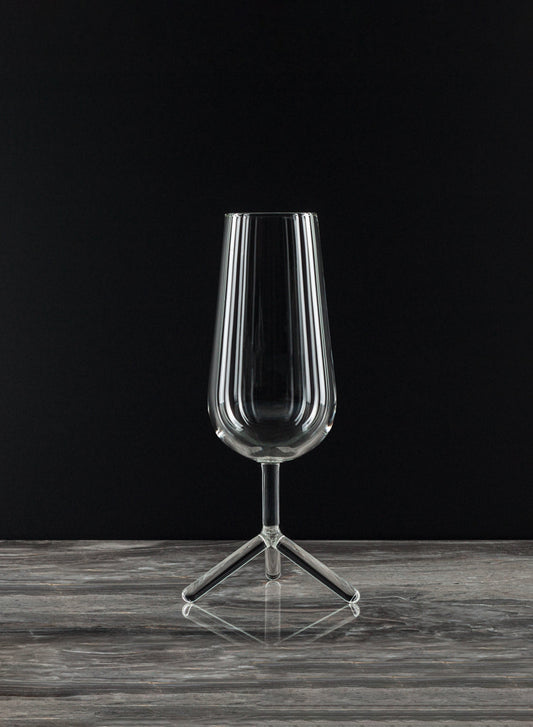 Maarten Baptist Tripod Champagne Glass